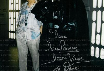 Gilbert Taylor and Dave Prowse